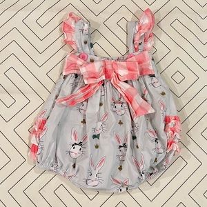 Natalie Grant Easter Bunny Bubble Outfit